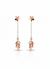 Ethereal Floral Tassel Studs in 925 Silver
