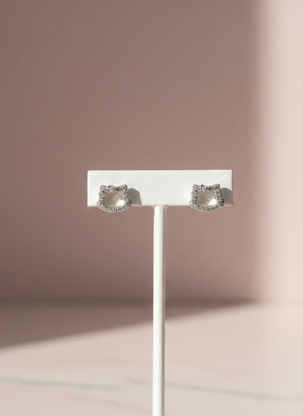 Cute Hello Kitty Silver Studs | 925 Sterling Silver