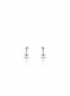 925 Sterling Silver Minimalist Arrow Stud Earrings