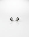 925 Sterling Silver Crescent Moon Stud Earrings
