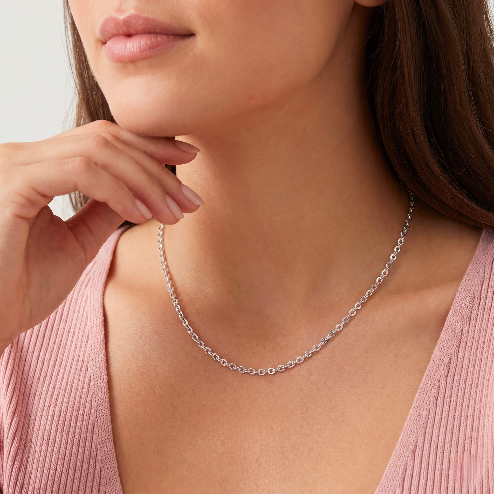 The Everyday Essential Premium Silver Link Chain by Arna's Silvers
