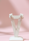 Blushing Flora Crystal Earrings