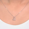 Floating Heart Necklace