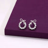 Pearl & Bow Wreath Studs