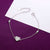 Dainty Pave Heart Bracelet